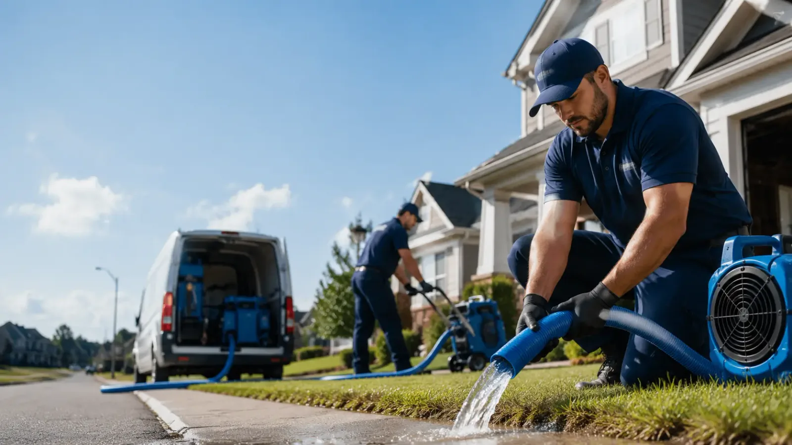 Flood Damage Restoration in Man, WV